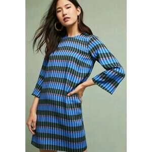 DUSEN DUSEN Vintage Inspired Flared Sleeve Shift Dress Anthropologie S $297